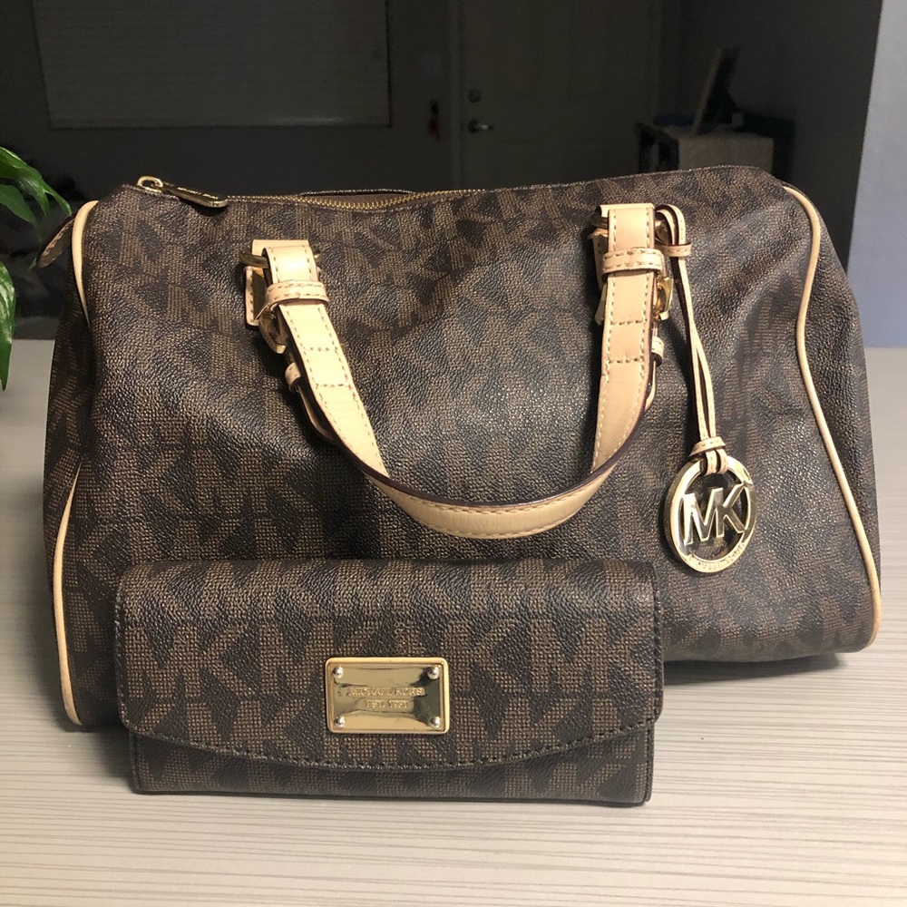 Michael Kors Grayson Satchel and Wallet